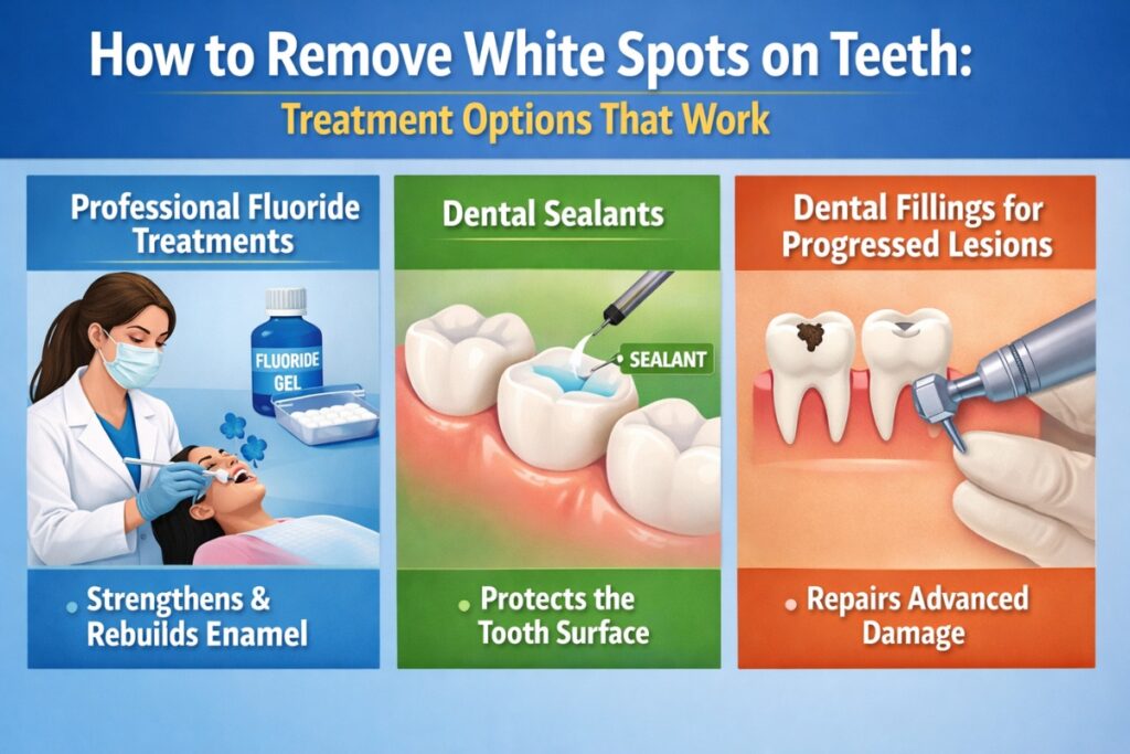 White spots on teeth treatment options in washington dc