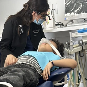 Child dental visit Capitol Smiles